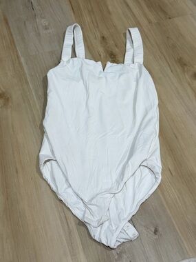 White One-Piece Bodysuit